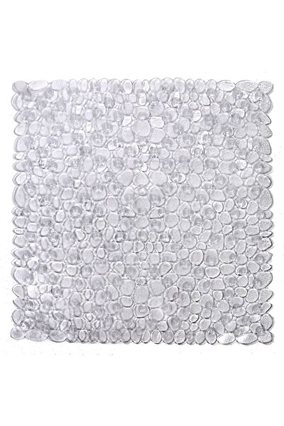 Zâna Casei Non-Slip Bath Mat Stones Transparent 50x50cm