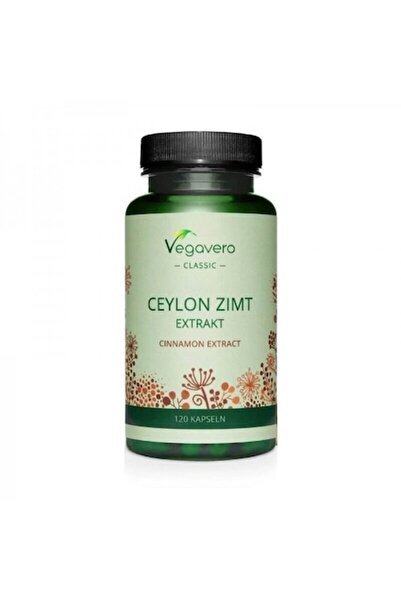 VEGAVERO Supliment alimentar Vegavero, Extract de scorțișoară Ceylon, 120 cap...