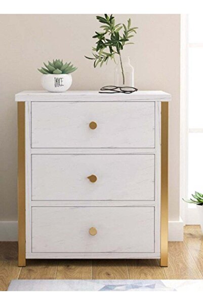 JCB CHIC Simple Bedside Table, Modern Side Table Nightstand, Bedside Cabinet ...