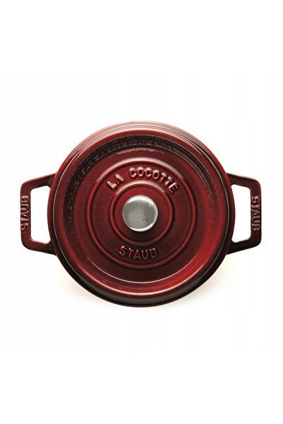 STAUB Oală de fontă rotundă La Cocotte, 2,6 litri, grenadină