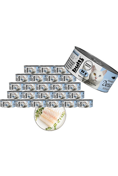 Bulti Hrană umedă completă pentru pisici, bogată în cod, conservă 24x85g