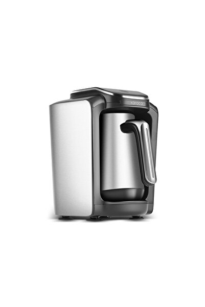 Karaca Hatır Neo Premium Model Inox Çelik Cezveli Türk Kahve Makinesi 5 Finca...