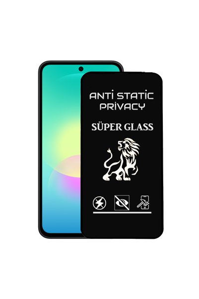 CaseWorld Samsung Galaxy A27 Tam Kaplayan Anti Statik Hayalet Süper Cam Ekran...