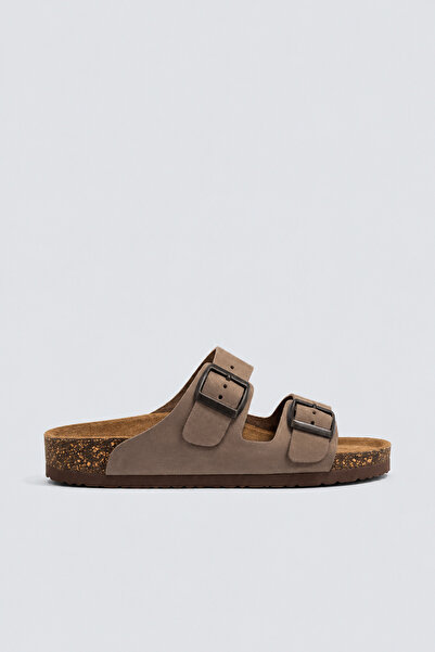 Antioch Double-Strapped Leather Men's Sandals