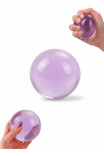 REZZOSS Coconut Oil Squishy Ball 6cm Handmade Squeeze Toy – Non-Sticky Glutin...