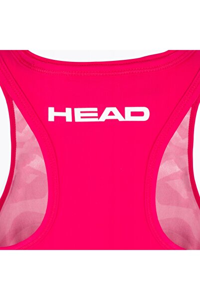 Head Tricou de tenis pentru copii, maiou de agilitate, magenta/ imprimeu Visi...