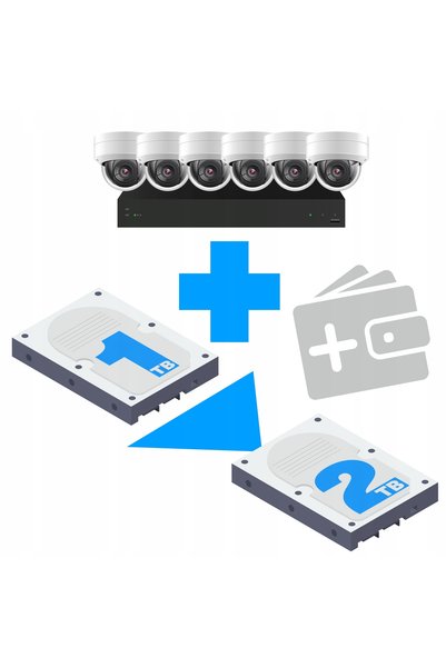 NO BRAND Plată suplimentară pentru un disc de 10TB inclusă
