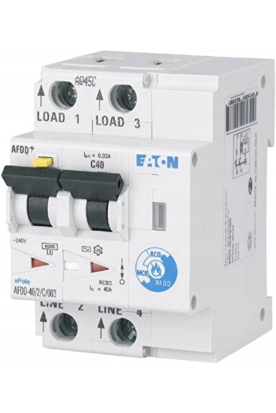 Eaton AFDD-10/2/B/003-LI/A Detector de scântei pentru protecție împotriva inc...