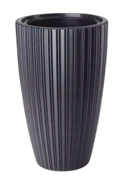 Form Plastic Ghiveci MIKA SLIM 30cm Antracit