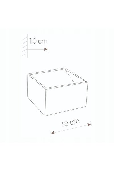 NO BRAND Aplică de perete LED modernă LIA LED din aluminiu alb