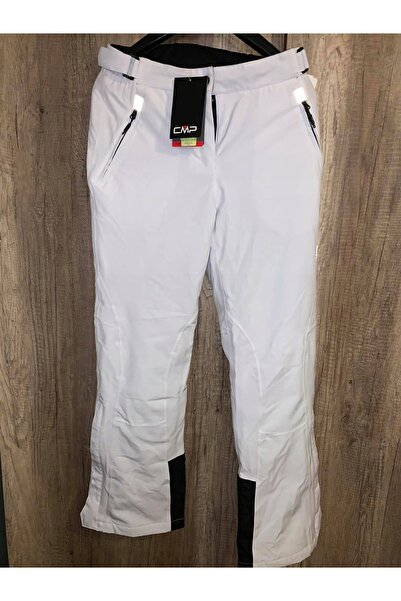 CMP Pantaloni de schi pentru femei, albi, 3W18596N/A001 38