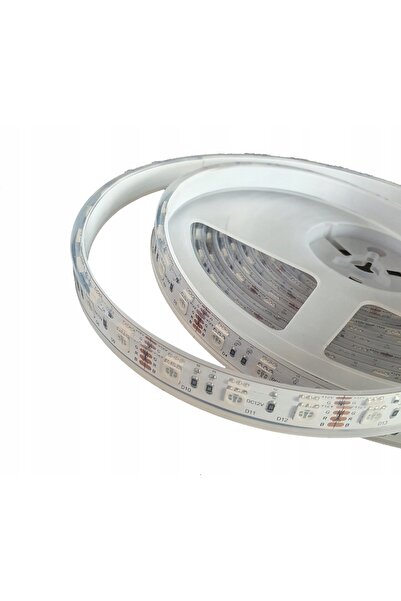NO BRAND Bandă RGB cu 300 de LED-uri SMD5050, IP68, rezistentă la apă, 5 m