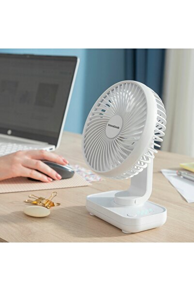InnovaGoods Ventilator de birou fără fir Fanrec Ø5,4'' 3600 mAh / 13,3
