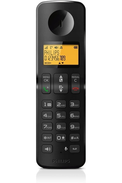 Philips 274.PHILIPS D2651B/01 TELEFON FIX FĂRĂ FIRMĂ CU RECEPTOR OPTIC "