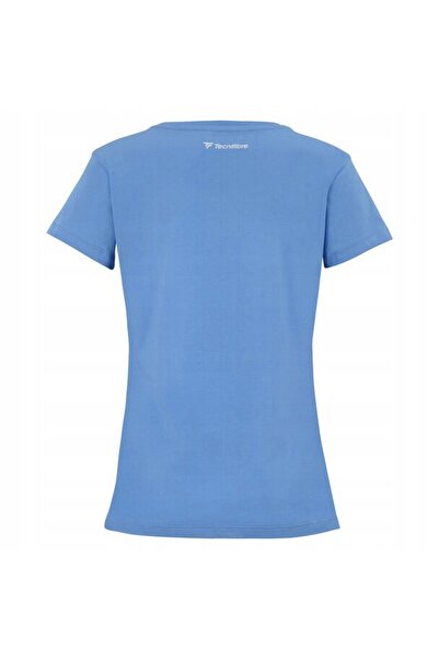 NO BRAND Tricou de damă Tecnifibre Team Cotton Tee azur M