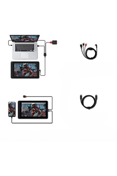 NO BRAND Huion Kamvas 13 Nou 13,3 inci G3352 Monitor grafic de desen