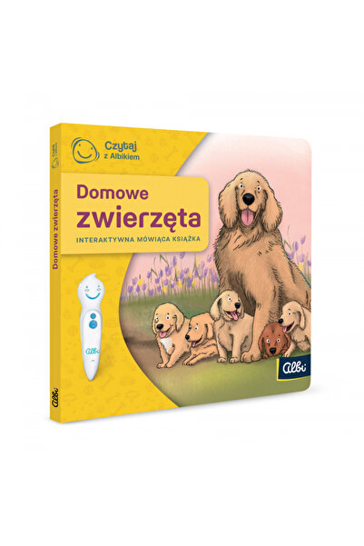 NO BRAND Citește împreună cu Albik: Animale de companie – Carte interactivă c...