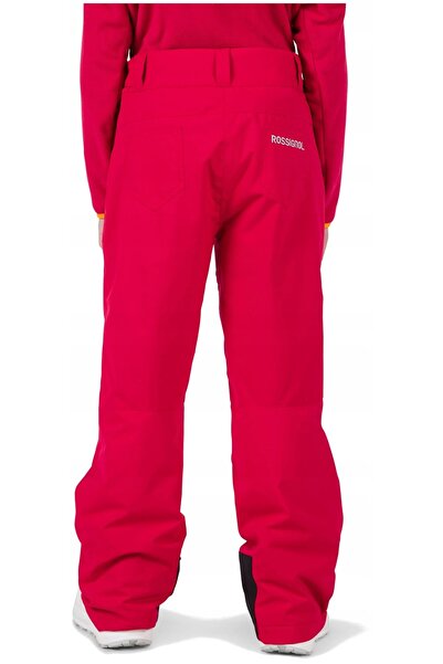 Rossignol Pantaloni de schi pentru fete, roșu rubin, 14
