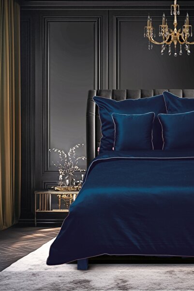 NO BRAND Set de lenjerie de pat din bumbac satinat GOLD LINE 160 x 200 cm, al...