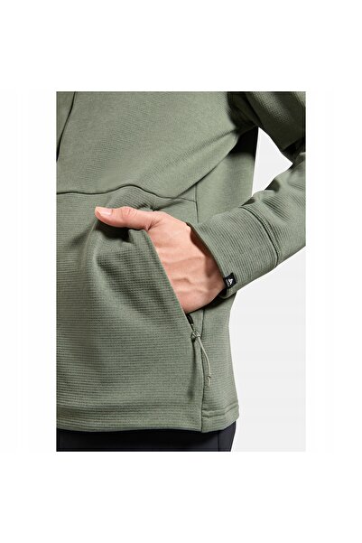Odlo Hanorac fără glugă cu fermoar integral, strat intermediar, din fleece GR...