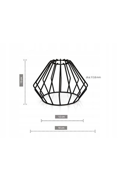 NO BRAND Aplică de perete Loft Druciany Edison wire 724-KW1