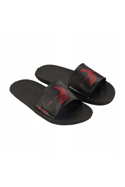 Rider Șlapi pentru copii Speed Slide In negru/negru/roșu 30 EU