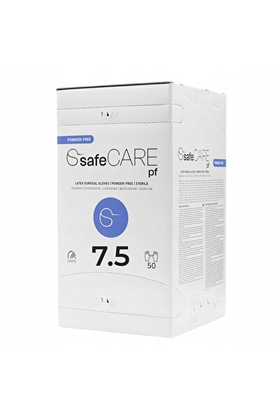 ZARYS Mănuși chirurgicale din latex SafeCARE, fără pudră, sterile, mărimea 7....