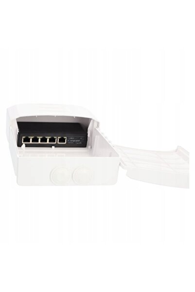 ViDiLine Switch PoE extern cu 4 porturi GIGABIT, carcasă etanșă, funcție Watc...