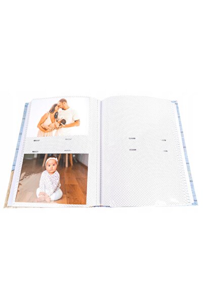 fandy Album de buzunar pentru 200 de fotografii 10x15, cusut, cadou cu flori