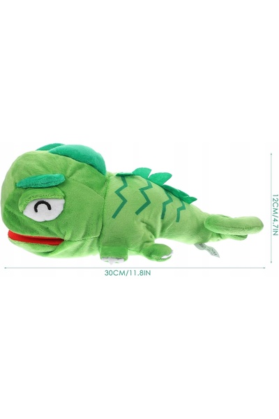 NO BRAND UPKOCH Jucărie Păpușă de Pluș în Formă de Cameleon, Jucărie Mascotă