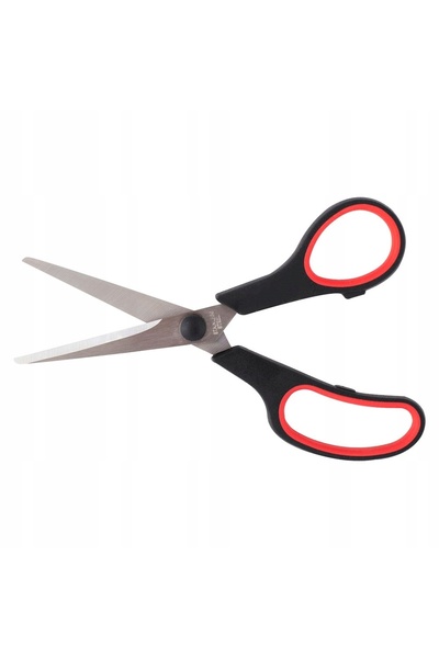 D.Rect Foarfecă de birou 16cm din oțel călit pentru hârtie și folie, ergonomi...