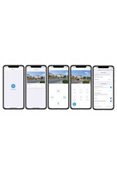 NO BRAND Cameră de supraveghere pentru curte, Wi-Fi, pentru exterior, rotativ...