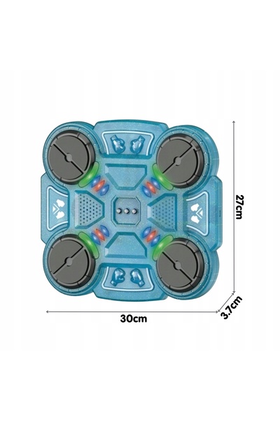 woopie Mănuși de reflexe cu LED Bluetooth pentru antrenament de box muzical ș...