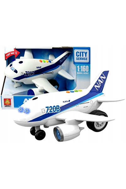 NO BRAND AVION DE PASAGERI MARE INTERACTIV CU LUMINI ȘI SUNETE