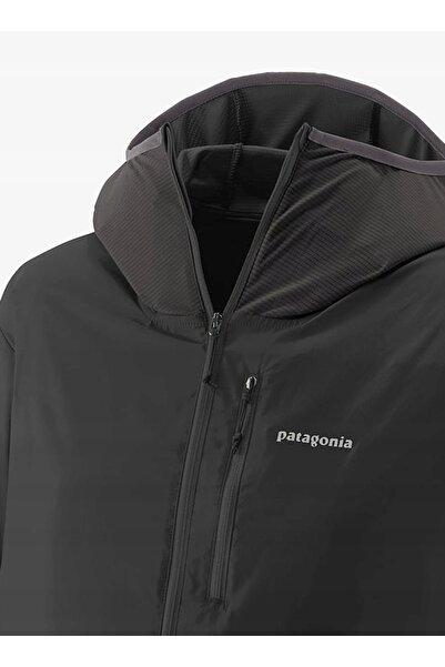 Patagonia Jachetă de alergare tip pulover Airshed Pro - negru S