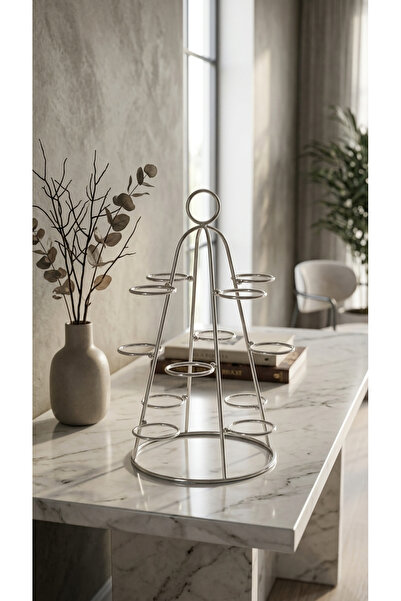 Generic Elegant Metal Coffee Cup Holder Stand for Organizing and Serving Cups...