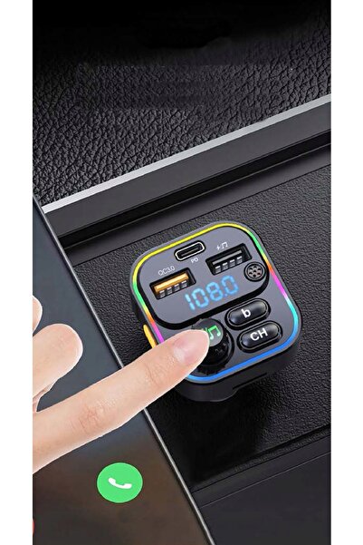NO BRAND Transmițător FM Bluetooth Handsfree BASS Încărcător USB