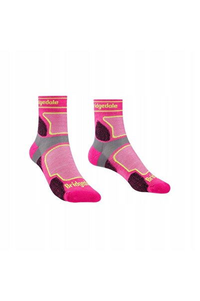 NO BRAND Bridgedale ultra lt t2 coolmax sport șosete de alergare 3/4 - roz 38-40