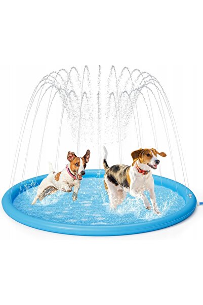 NO BRAND Piscină cu apă pentru câini și animale de companie 149 cm