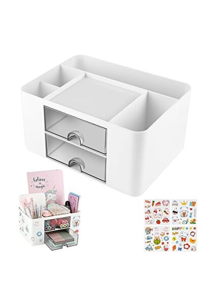 NO BRAND Organizator de birou OFFCUP cu sertar, organizator de masă din plast...