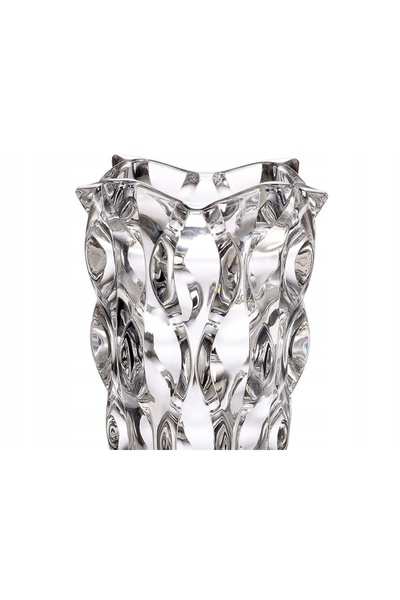 NO BRAND Vază de cristal Bohemia Samba 30,5cm