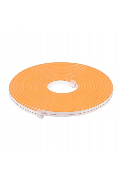 NO BRAND Bandă LED flexibilă tip neon 12V puternică |   5 METRI |   AUR