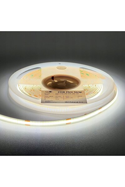 NO BRAND Bandă LED COB profesională 5W/m, 24V, 50m, culoare neutră 4000K