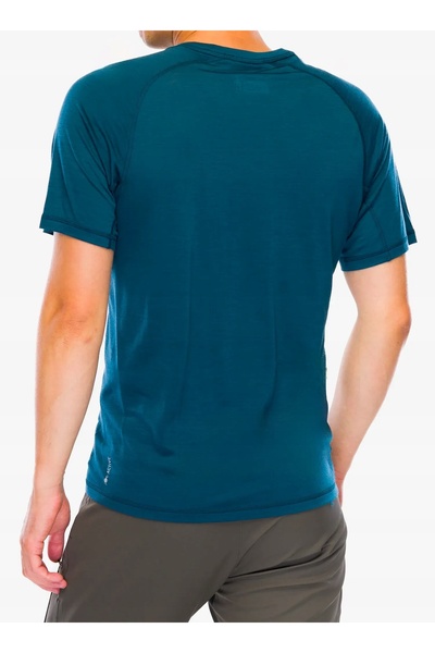 NO BRAND Tricou din lână merino Smartwool Merino Sport Ultralite S/S – albast...