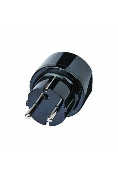 Brennenstuhl Adaptor de călătorie SWISS POLAND cu împământare negru x5