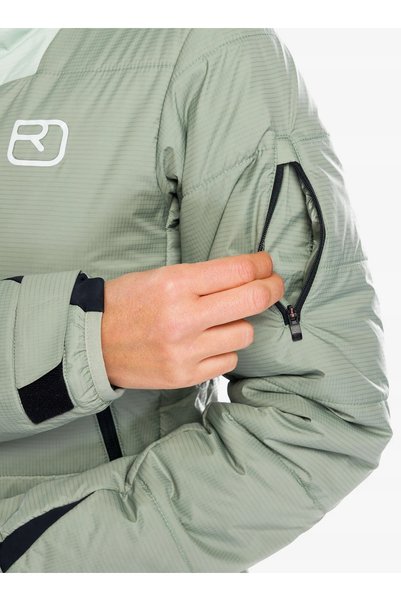 NO BRAND Geacă de schi pentru femei Ortovox Swisswool Zinal - verde salvie L
