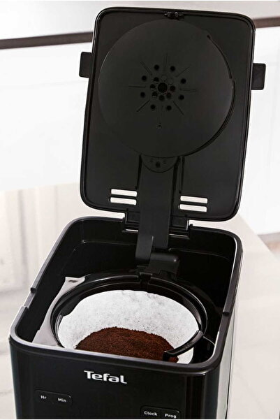 TEFAL Cafetieră tip picurare, neagră, 1000 W, 1,25 L