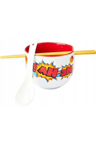 TREND BOL DE RAMEN CU BEȚELE ȘI O LINGURĂ 590ML ROȘU SET PERFECT! MISKA