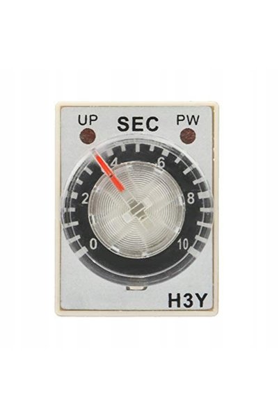 NO BRAND RELAȚIE TEMPORIZATĂ 220 V CA 0–10 SECUNDE, REGLARE PRIN BUTON, pentr...