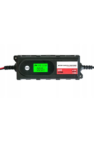 4Cars ÎNCĂRCĂTOR-RECTIFICATOR PENTRU BATERIE 6-12 V, 4,0 A, cu LED